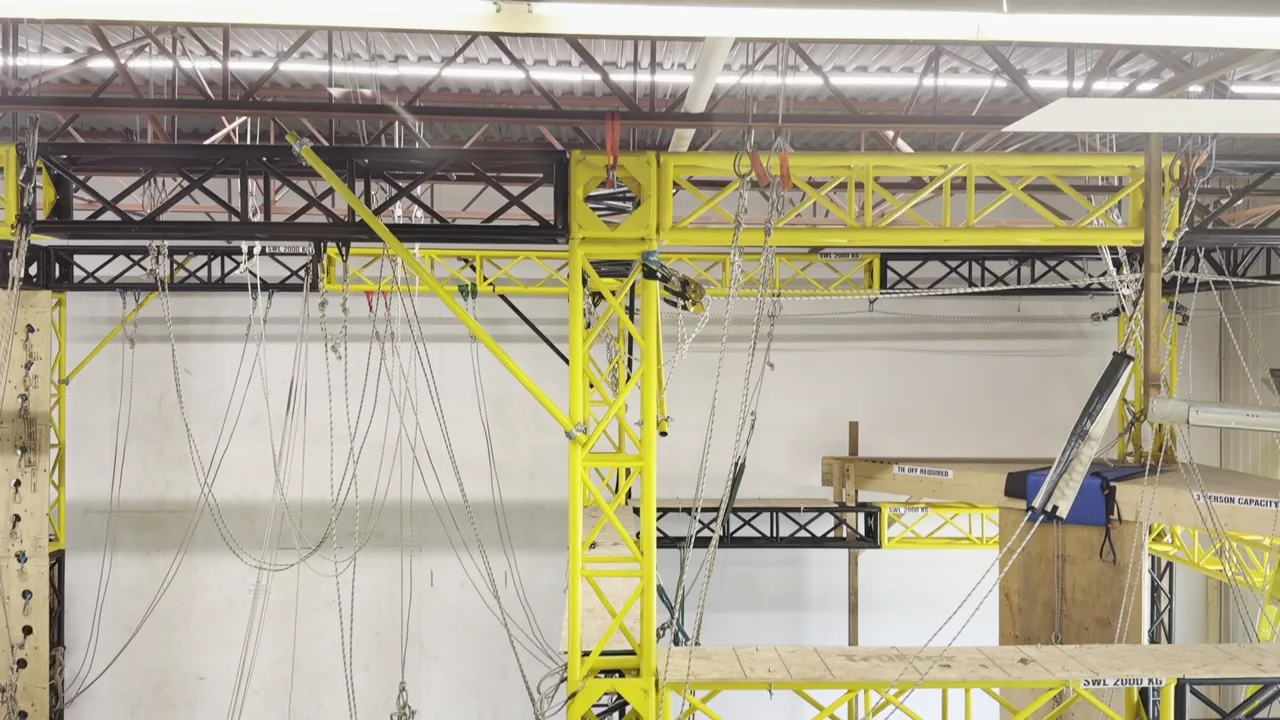TASC industrial rope-access training centre